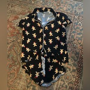 Gingerbread man pajama set
